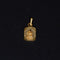 22 Carat Gold Saraswathi Devi Locket 2.45g by Mahita Collections